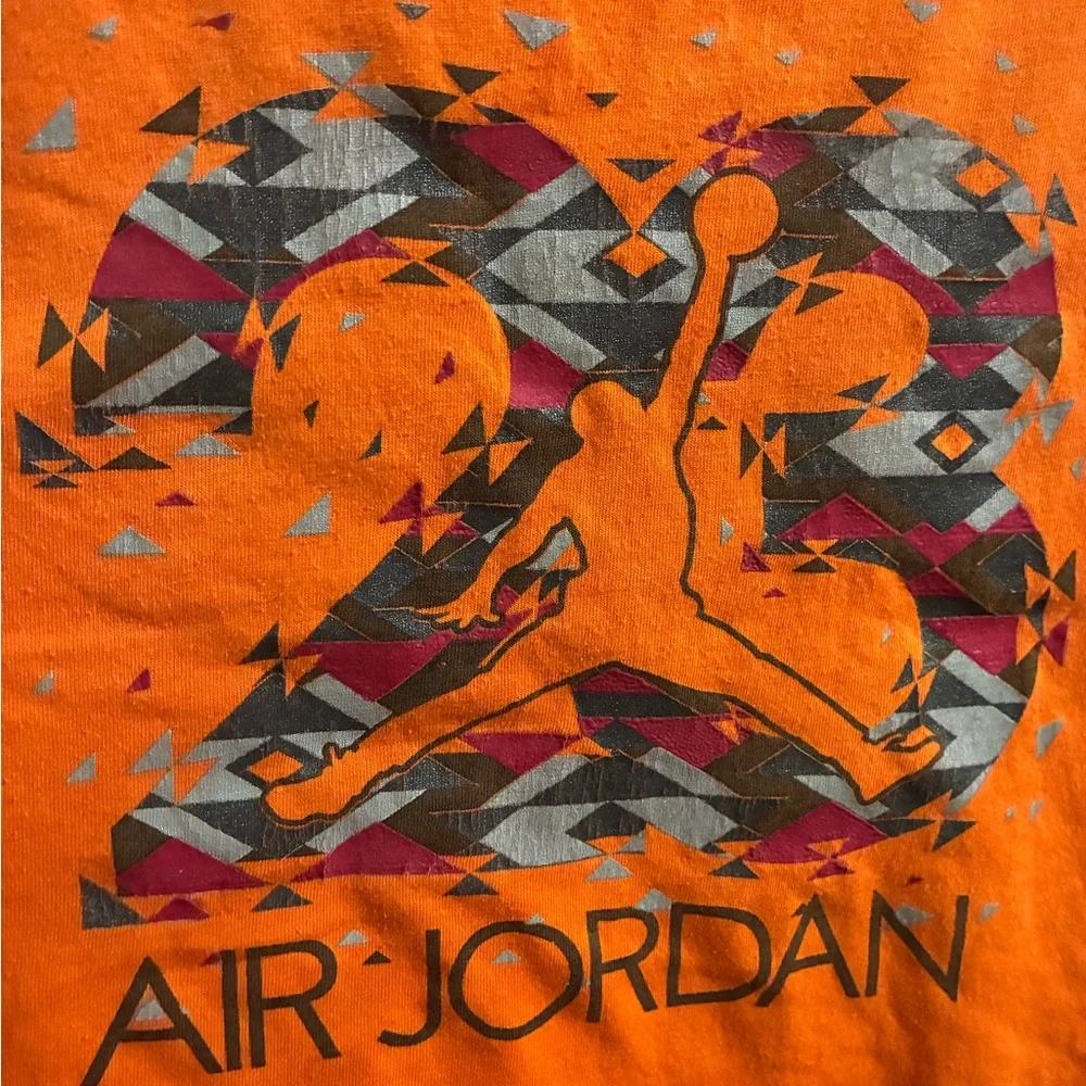 Air Jordan Boy’s XL Orange 23 T-Shirt